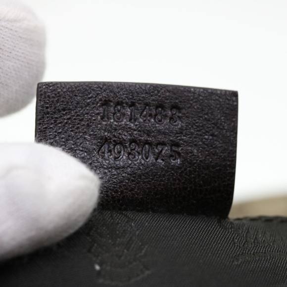 GUCCI GG Canvas Shoulder Bag Coated Canvas Beige 181483 Auth am4265 - Picture 12 of 16